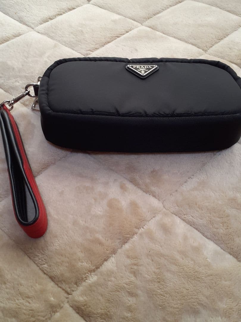 ★専用★【美品】PRADA★三角ロゴ　2WAYナイロンポシェット&クラッチ