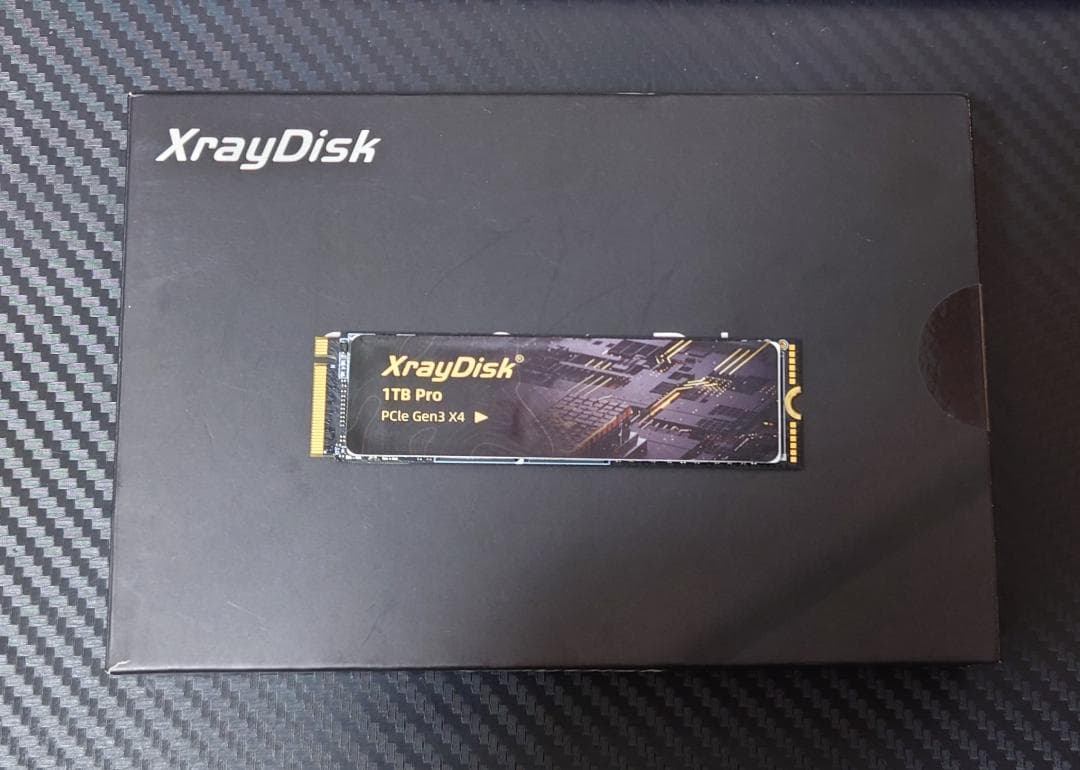内蔵型SSD XrayDisk 1TB Pro PCIe Gen3 X4 NVMe SSD