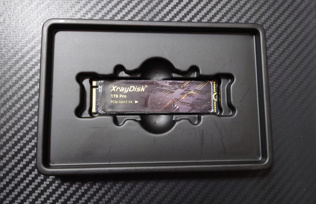 内蔵型SSD XrayDisk 1TB Pro PCIe Gen3 X4 NVMe SSD