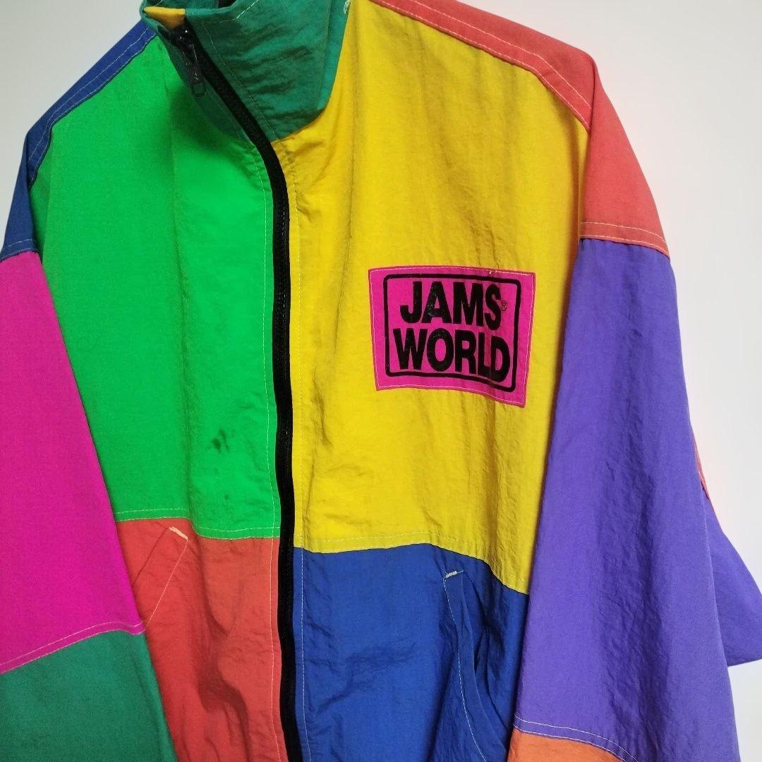 【JAMS WORLD】80s USA製 ナイロンジャケット S