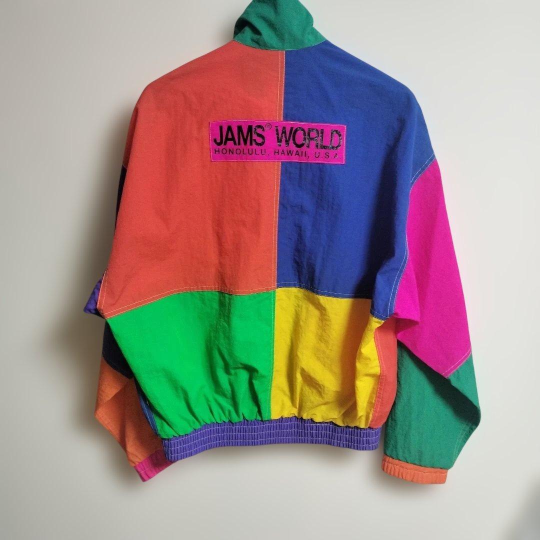 【JAMS WORLD】80s USA製 ナイロンジャケット S