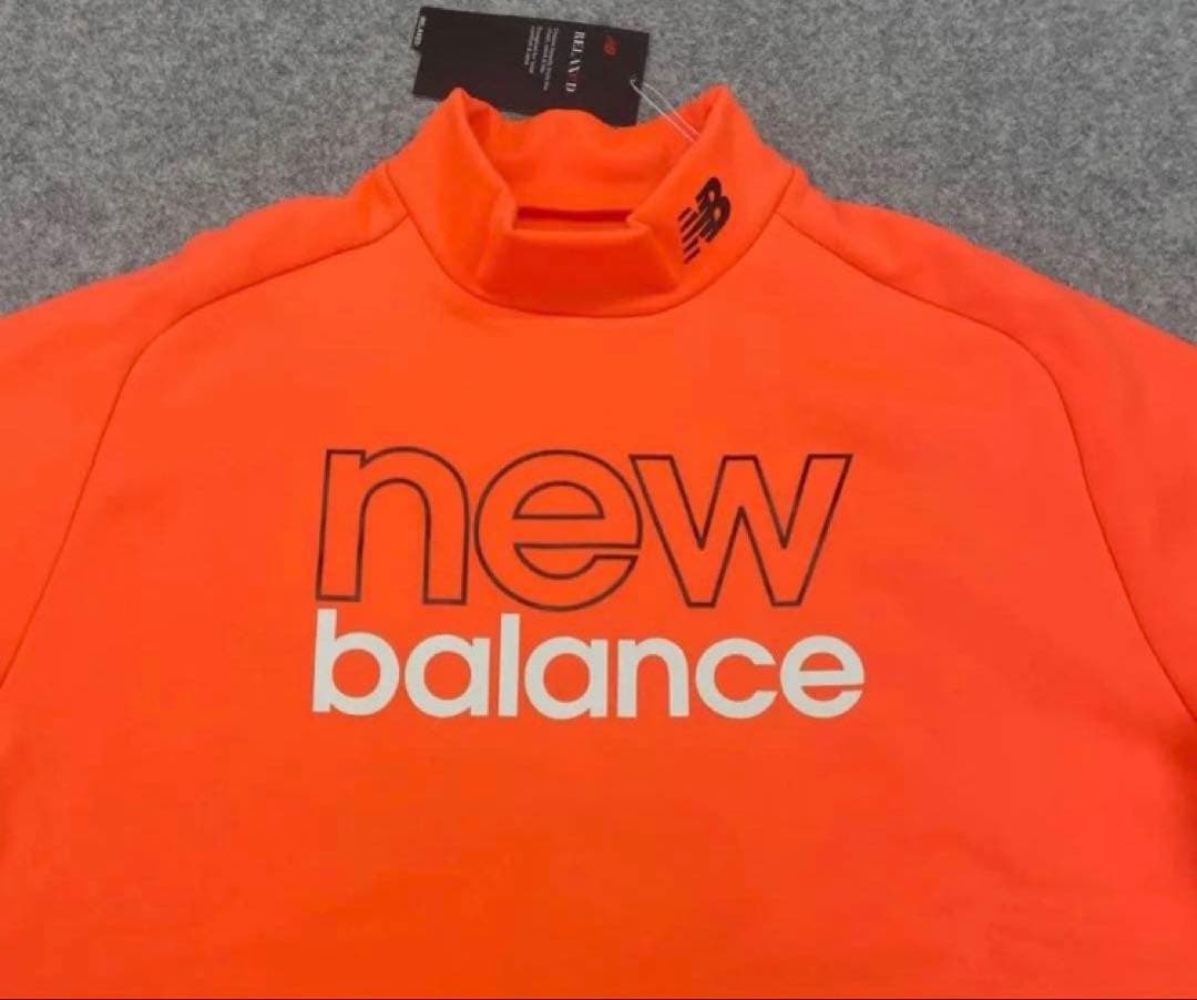 【新品】ニューバランス ／ハイネック／モックネック／裏起毛／サイズ４(Ｍ)