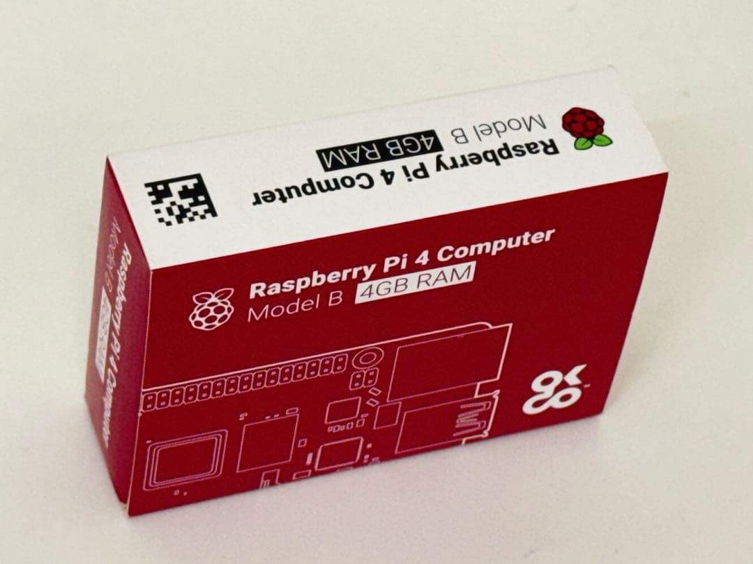 ミニPC Raspberry Pi 4 Model B 4GB RAM