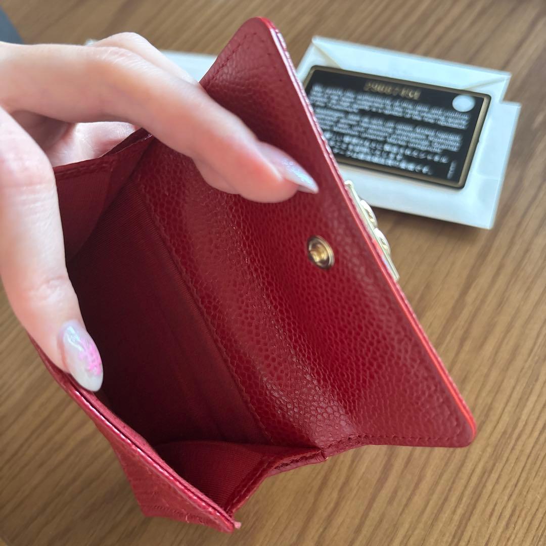 たくまりあ　シャネル CHANEL 三つ折り財布 ボーイシャネル