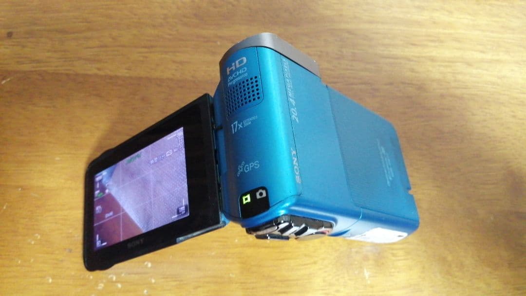 SONY ハンディカム HDR-GW77V ブルー 中古