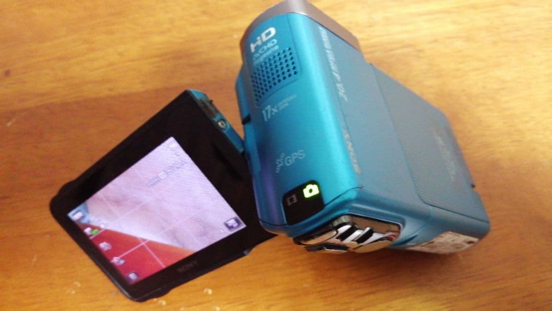 SONY ハンディカム HDR-GW77V ブルー 中古