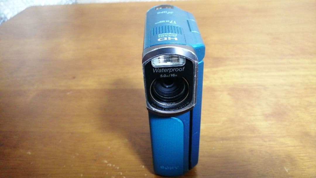 SONY ハンディカム HDR-GW77V ブルー 中古