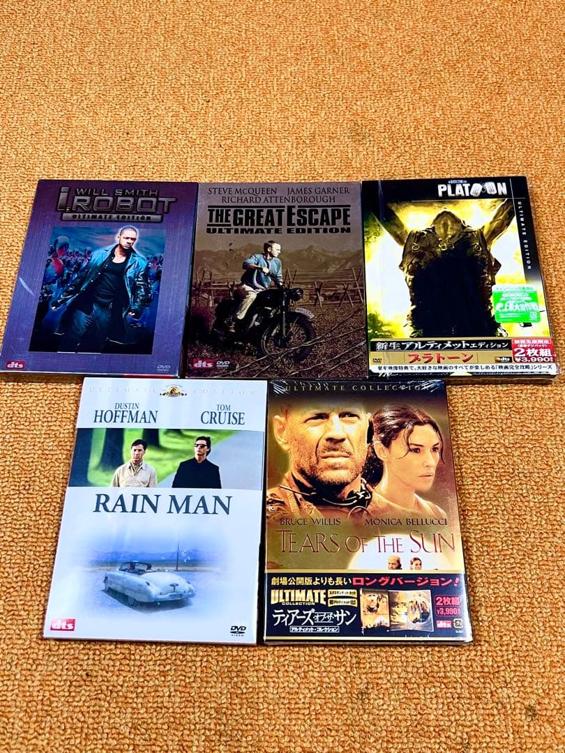 洋画DVD 美品　セル版　大量124枚セット