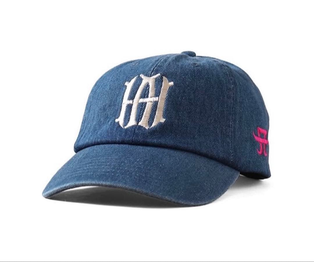 浜崎あゆみｘMFC STORE デニムキャップ 青