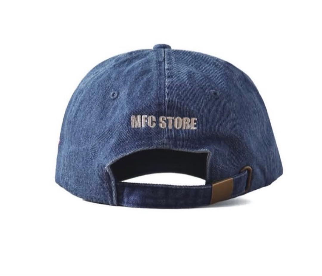 浜崎あゆみｘMFC STORE デニムキャップ 青