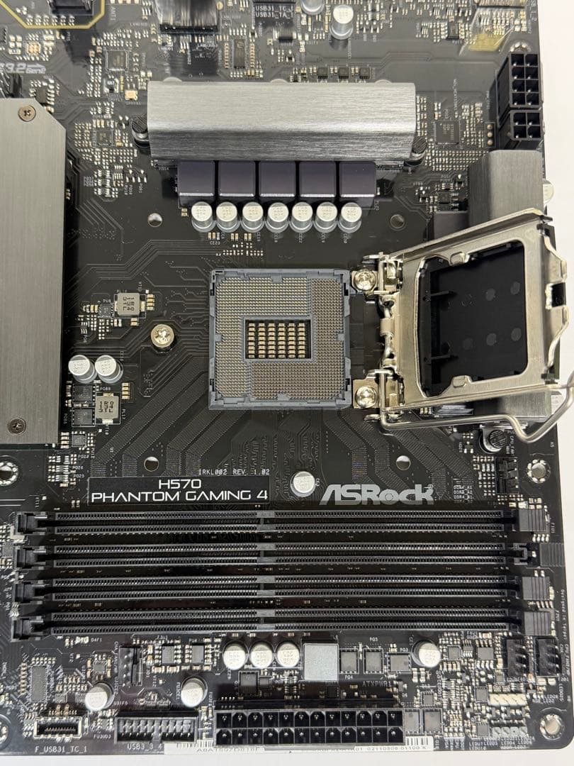 【動作確認済・未使用】ASRock H570 PHANTOM GAMING4