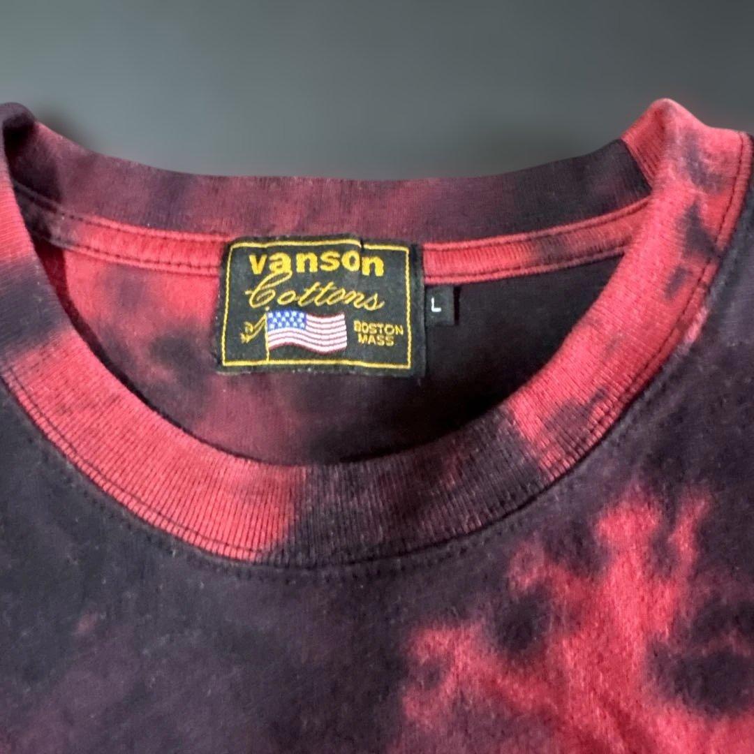 y*u様 vanson × クローズ WORST デスラビット 半袖Tシャツ