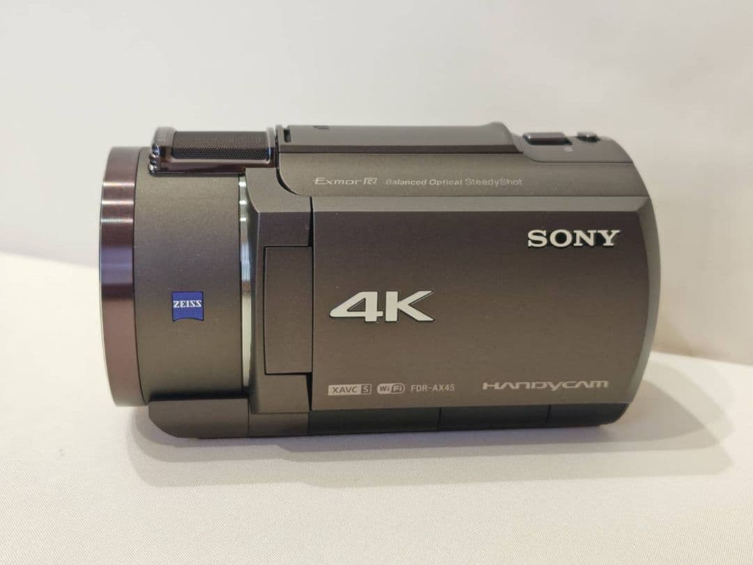 【美品】SONY 4Kビデオカメラ FDR-AX45 ブロンズブラウン付属品完備