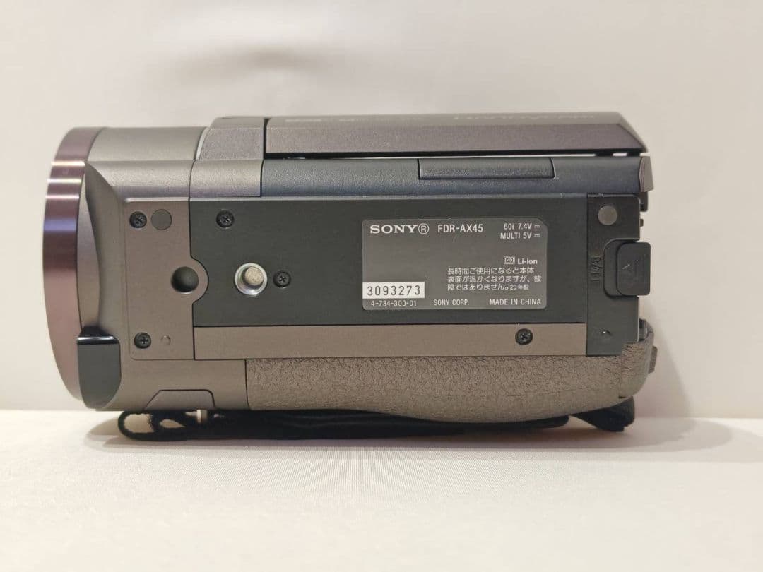 【美品】SONY 4Kビデオカメラ FDR-AX45 ブロンズブラウン付属品完備
