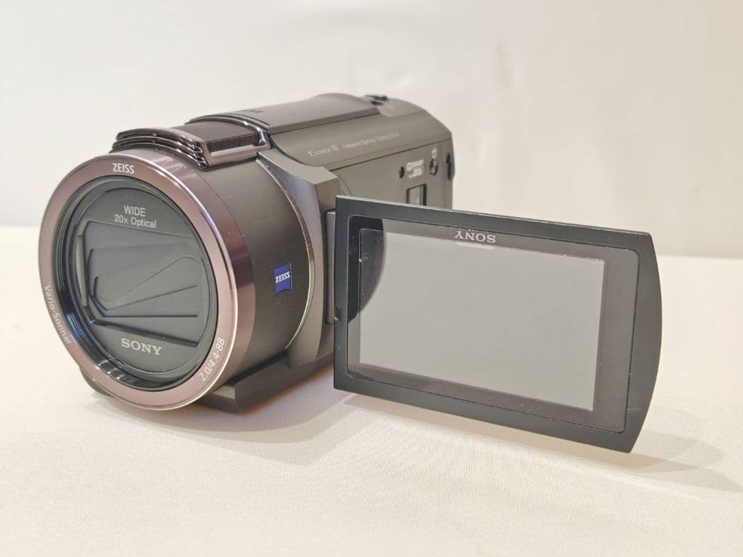 【美品】SONY 4Kビデオカメラ FDR-AX45 ブロンズブラウン付属品完備