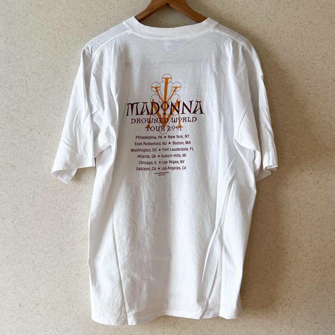 Madonna マドンナ 2001ワールドツアー Tシャツ