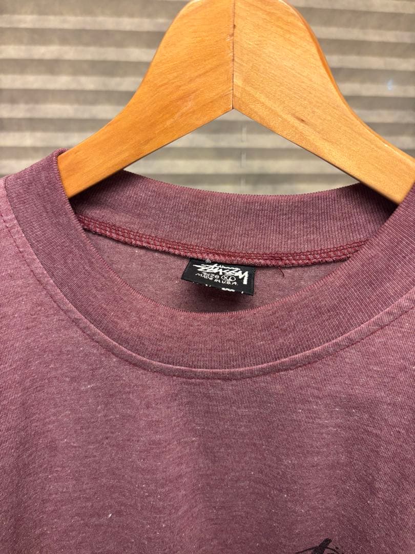 80s USA製 OLD STUSSY 黒タグ　シャドーマン　ウォーリアーマン