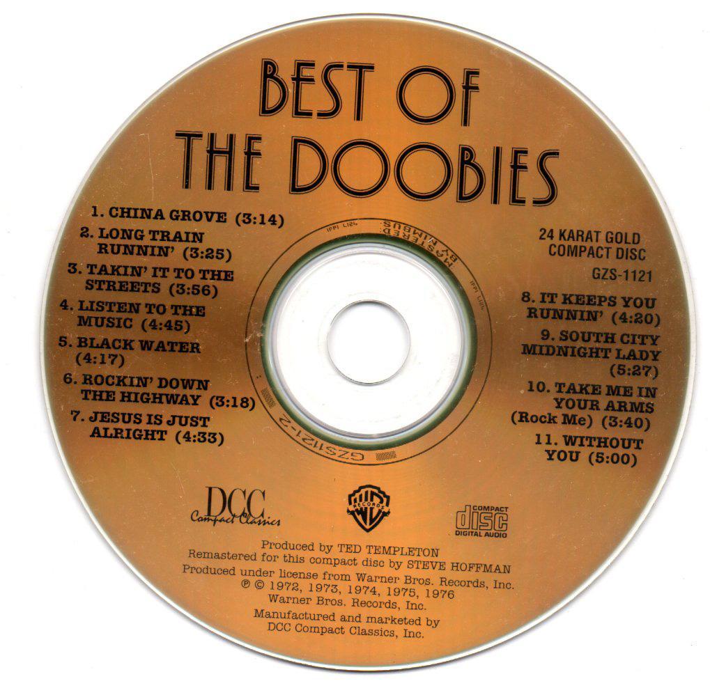 【24Kゴールド・ディスク】BEST OF THE DOOBIES