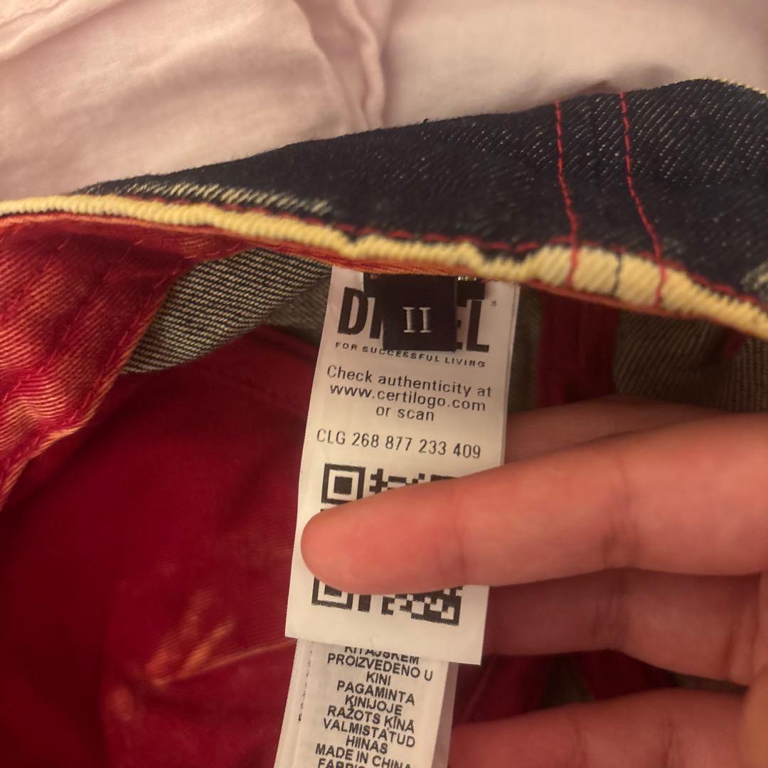 DIESEL デニム風キャップ L/XL