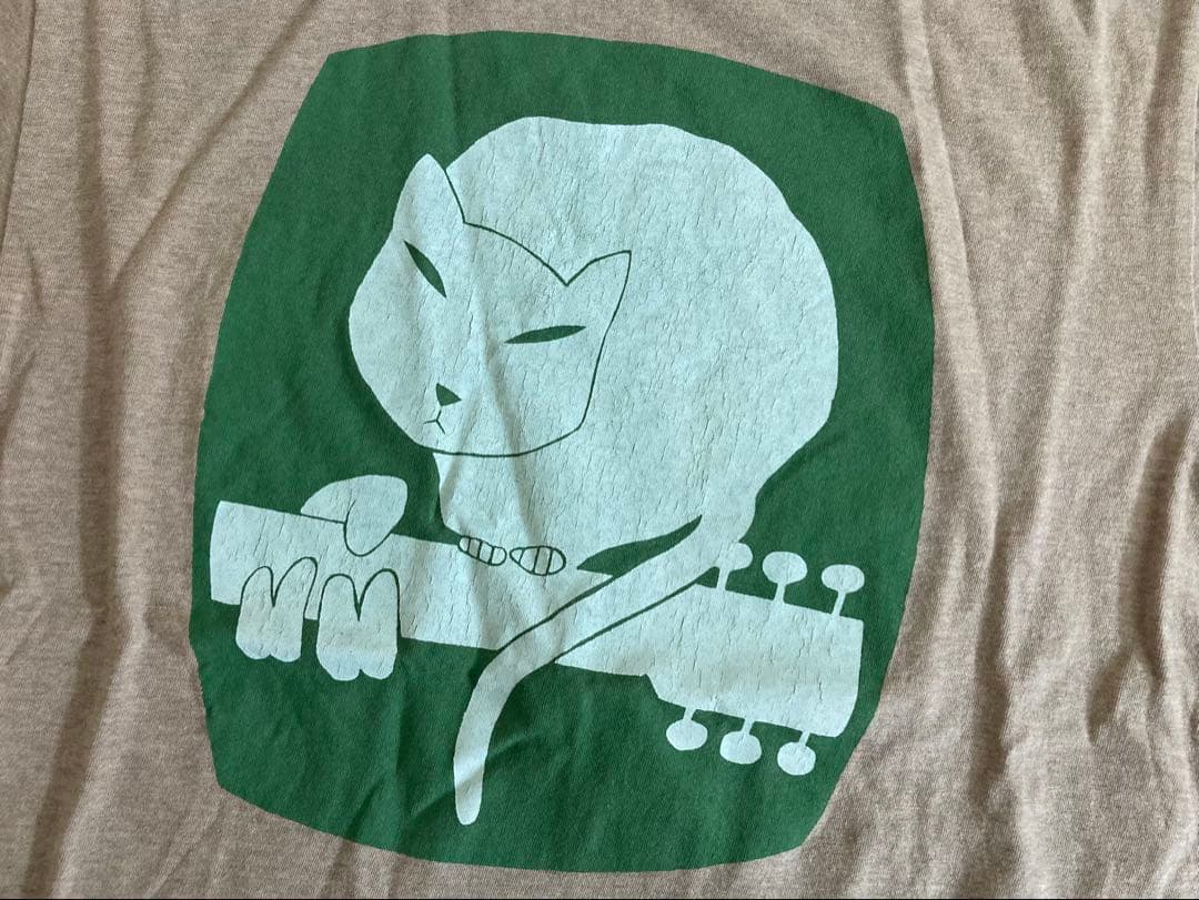 KAPITAL キャピタル ウッドストック ギター キャット Tシャツ