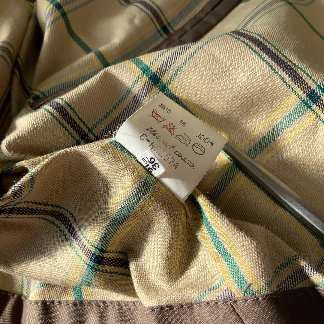 美品 GRENFELL グレンフェル 緑タグ コットンジャケット36 英国製