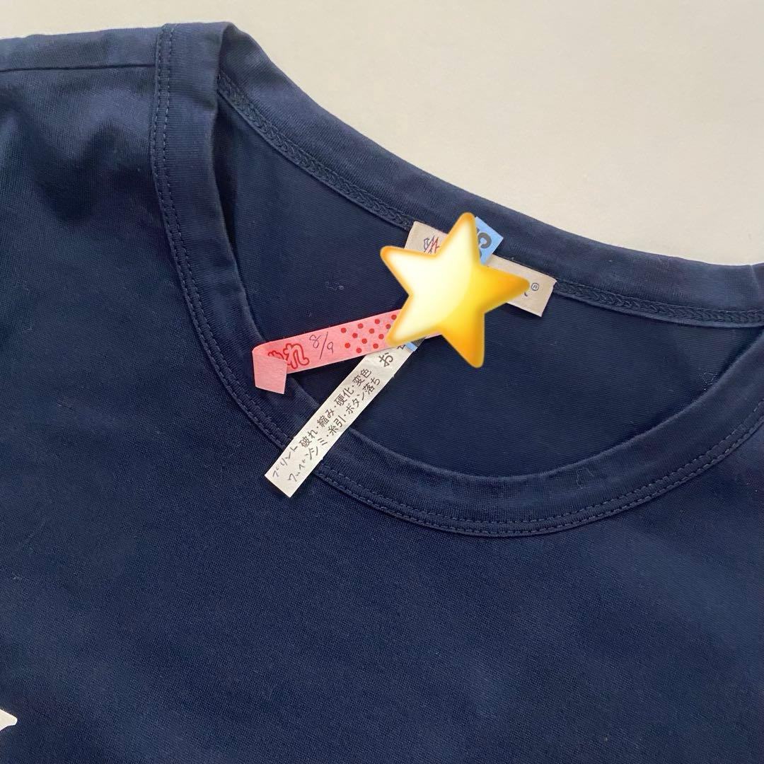 MONCLER Love Summer Tシャツ ネイビー　クリーニング済み　L