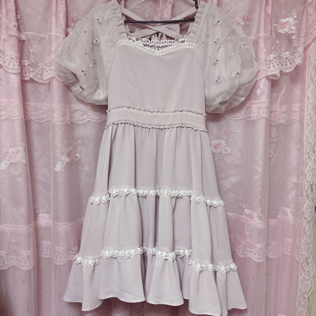 mellfy memory Fleur Candyワンピース ピンク
