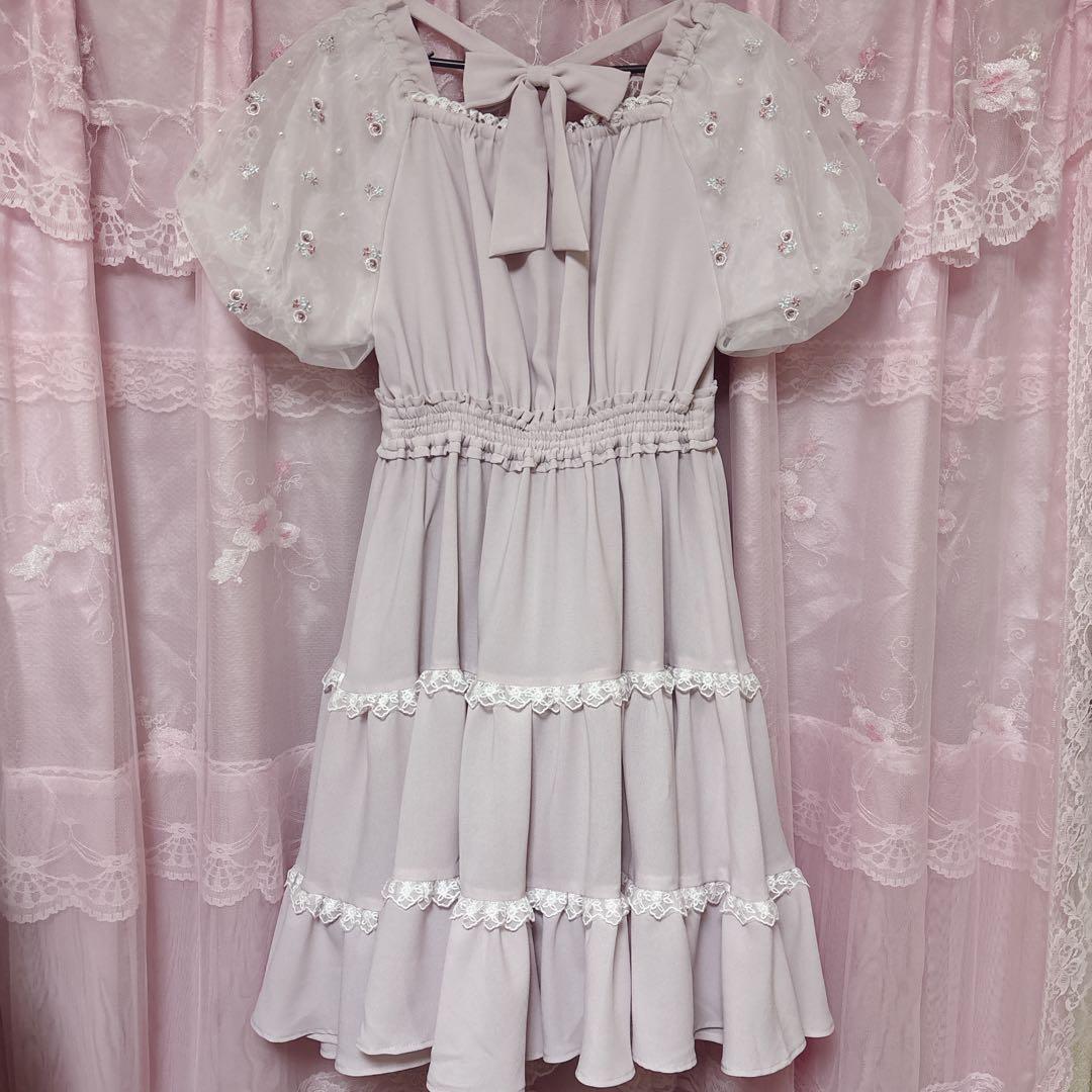 mellfy memory Fleur Candyワンピース ピンク