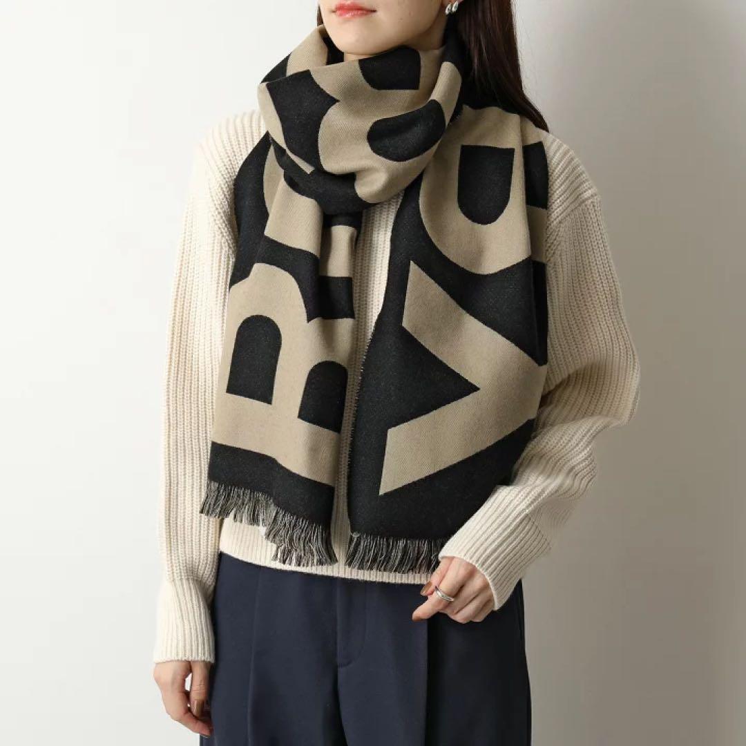 BURBERRY バーバリー ロゴ マフラー ストール