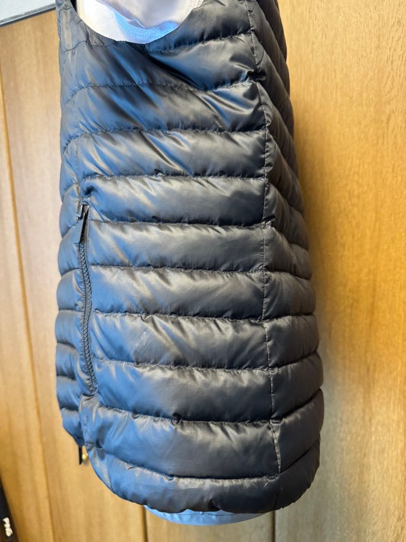 BURBERRY GOLF バーバリー ゴルフ ダウンベスト 黒 春秋用