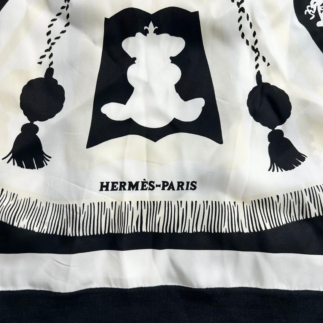 美品 HERMES エルメス カシミヤ シルク ロングカーディガン
