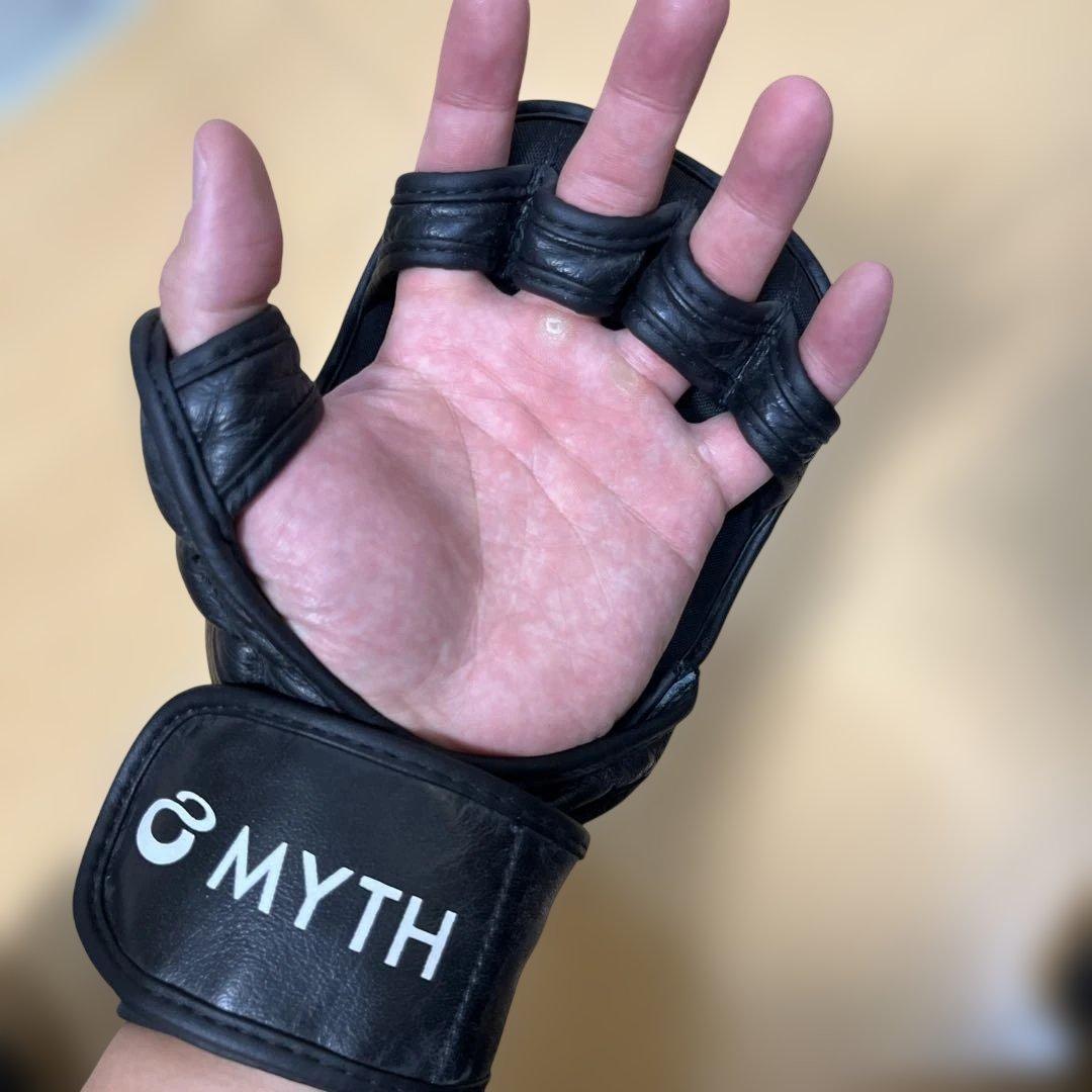 パウンドグローブ MMA 本革 ブラック