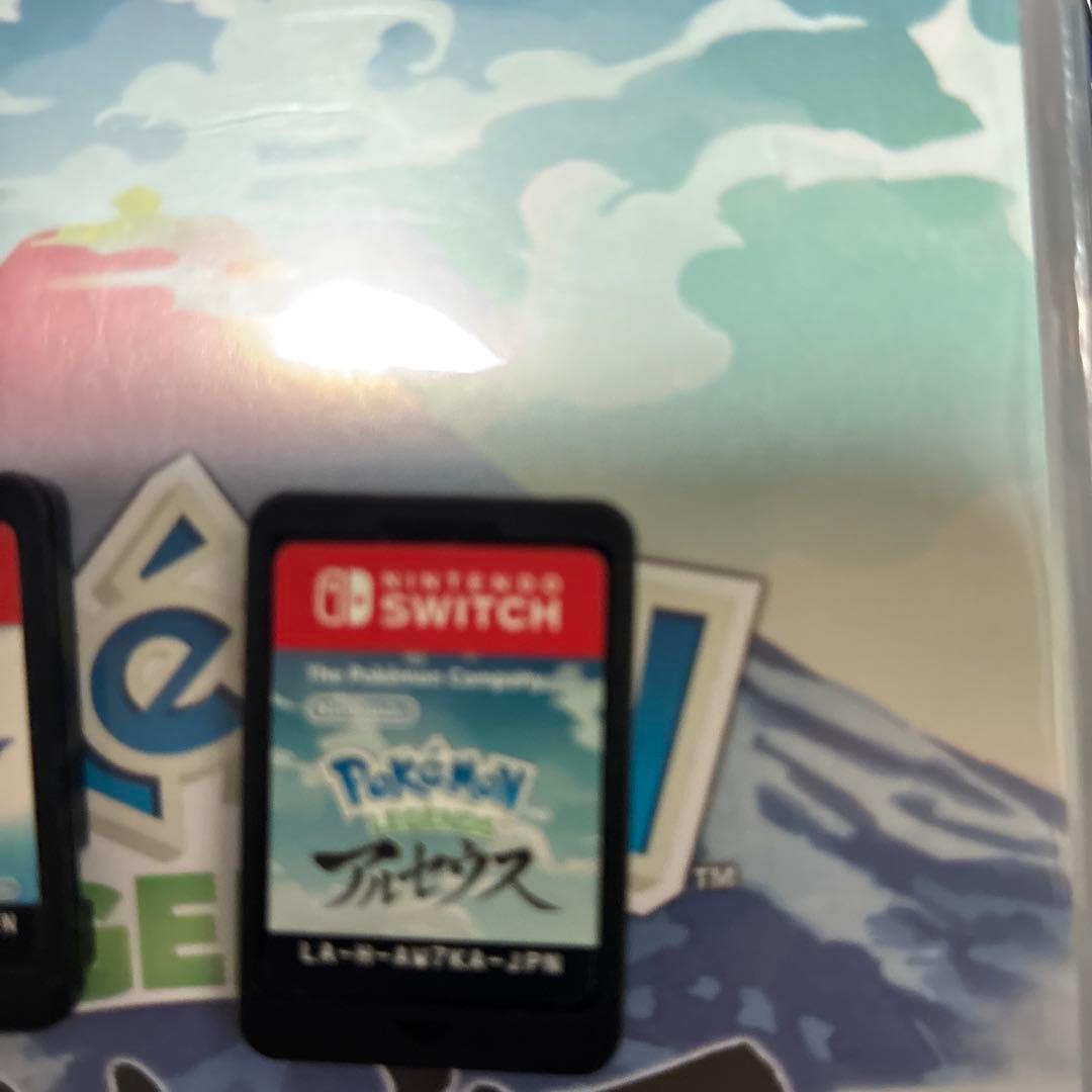 ポケモンソフトソード、アルセウスケース付き　読み込み確認済み　24時間以内に発送