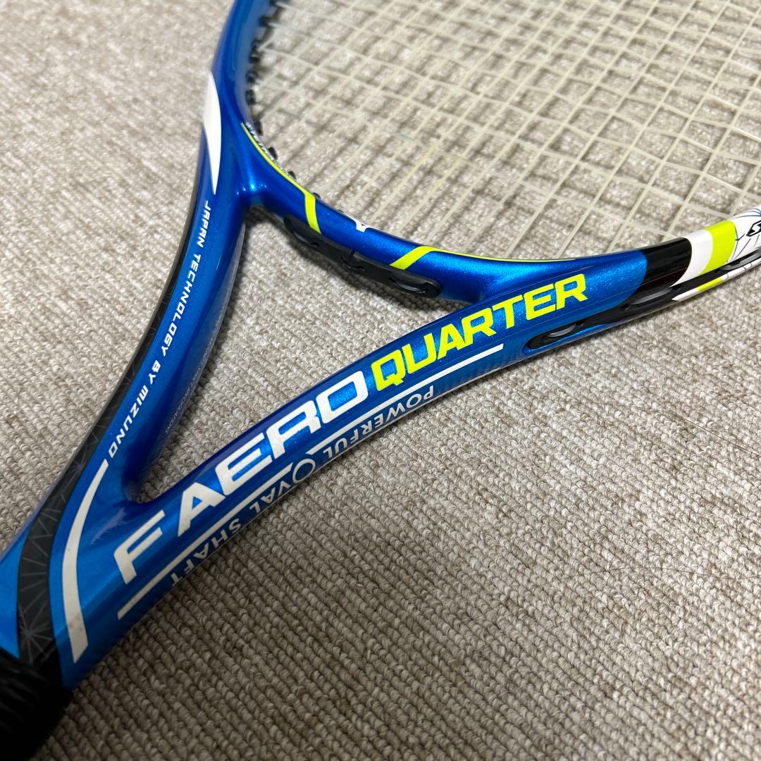 ミズノテニスラケットFAERO QUARTER&F TOUR270 ２本セット