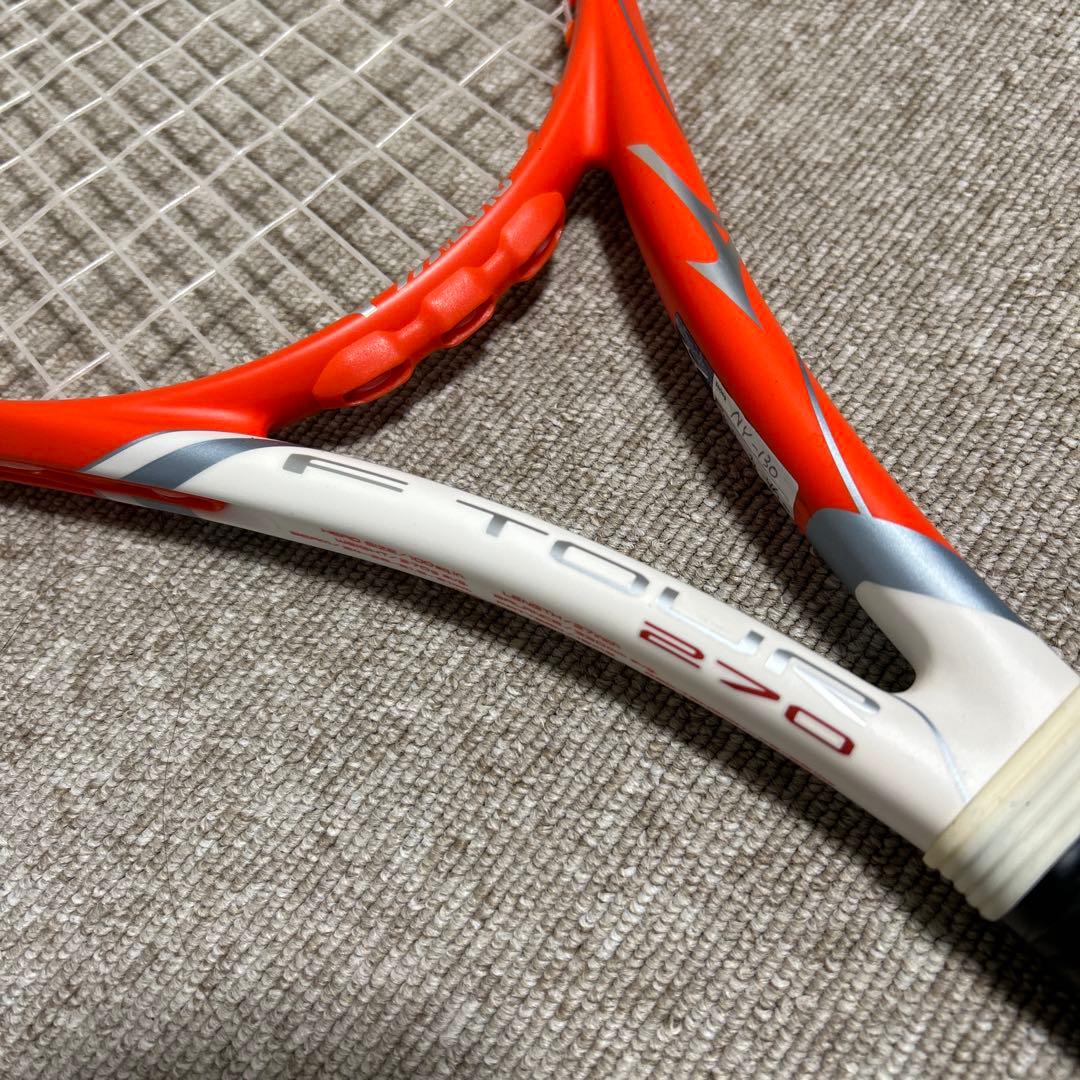 ミズノテニスラケットFAERO QUARTER&F TOUR270 ２本セット