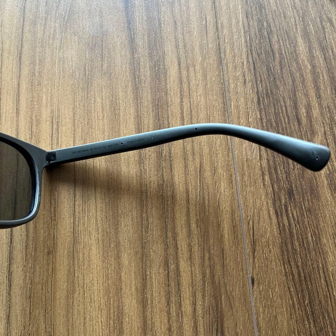 JINS  Peak Rubber SUNGLASSES ウェリントン