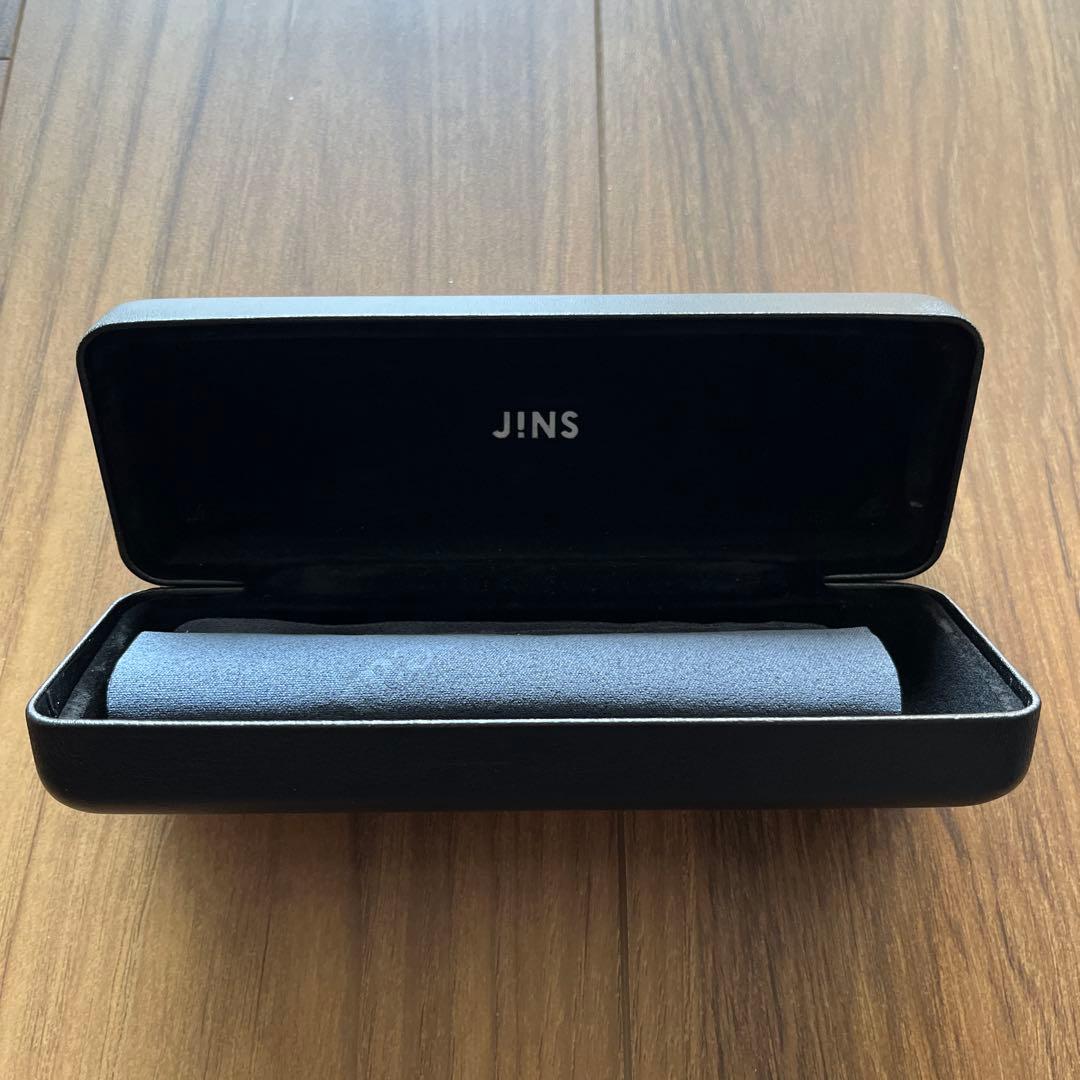 JINS  Peak Rubber SUNGLASSES ウェリントン
