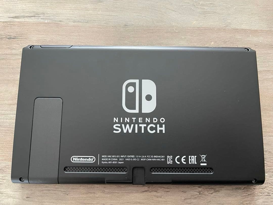 【美品】Nintendo Switchニンテンドースイッチ 本体 グレー
