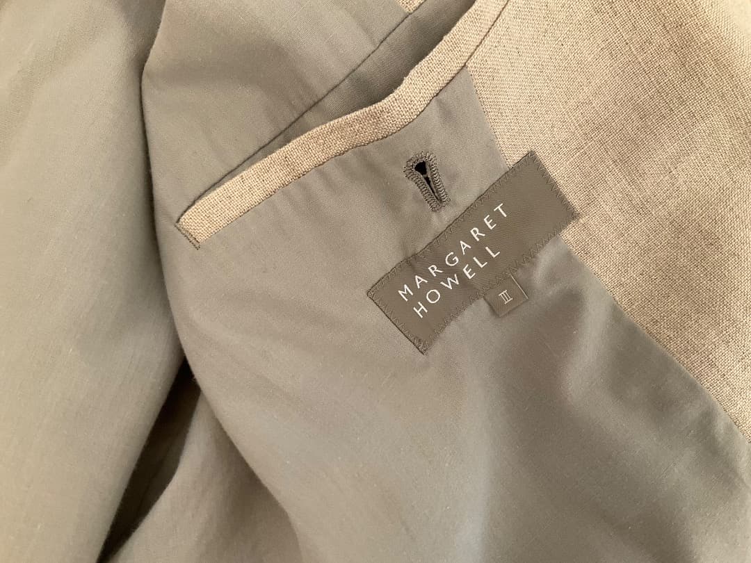 MARGARET HOWELL／リネンコート