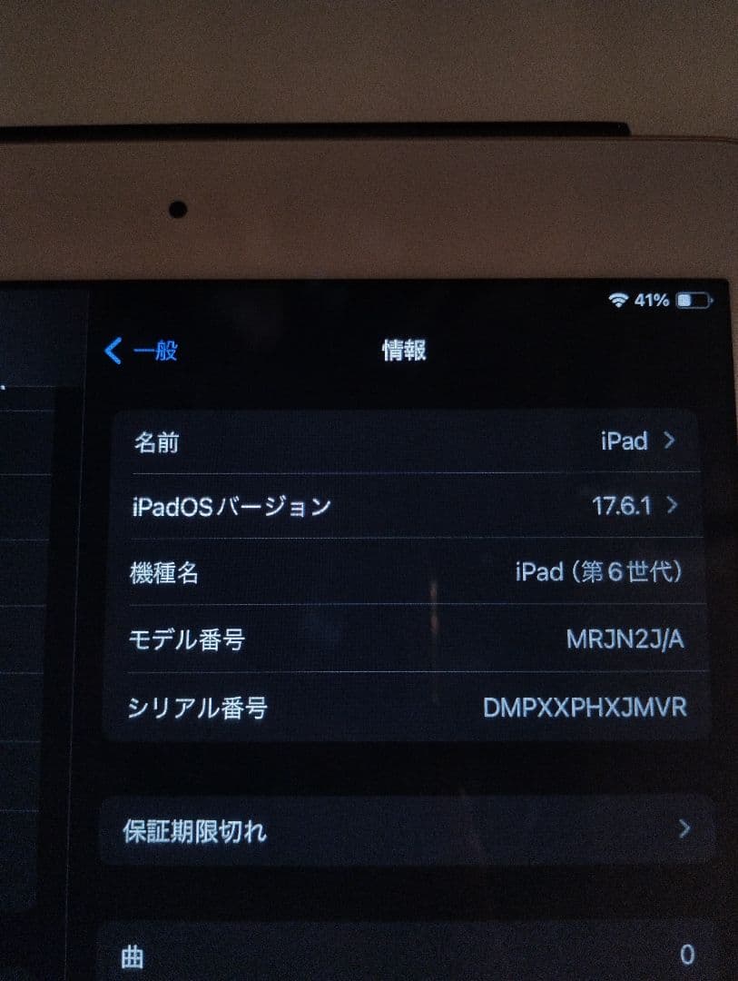 Apple iPad (第6世代) 9.7インチ　iPad6 Wi-Fiモデル