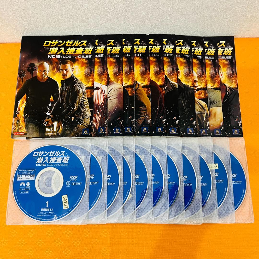 『ロサンゼルス潜入捜査班 シーズン1～6』計72巻セット レンタル使用済DVD