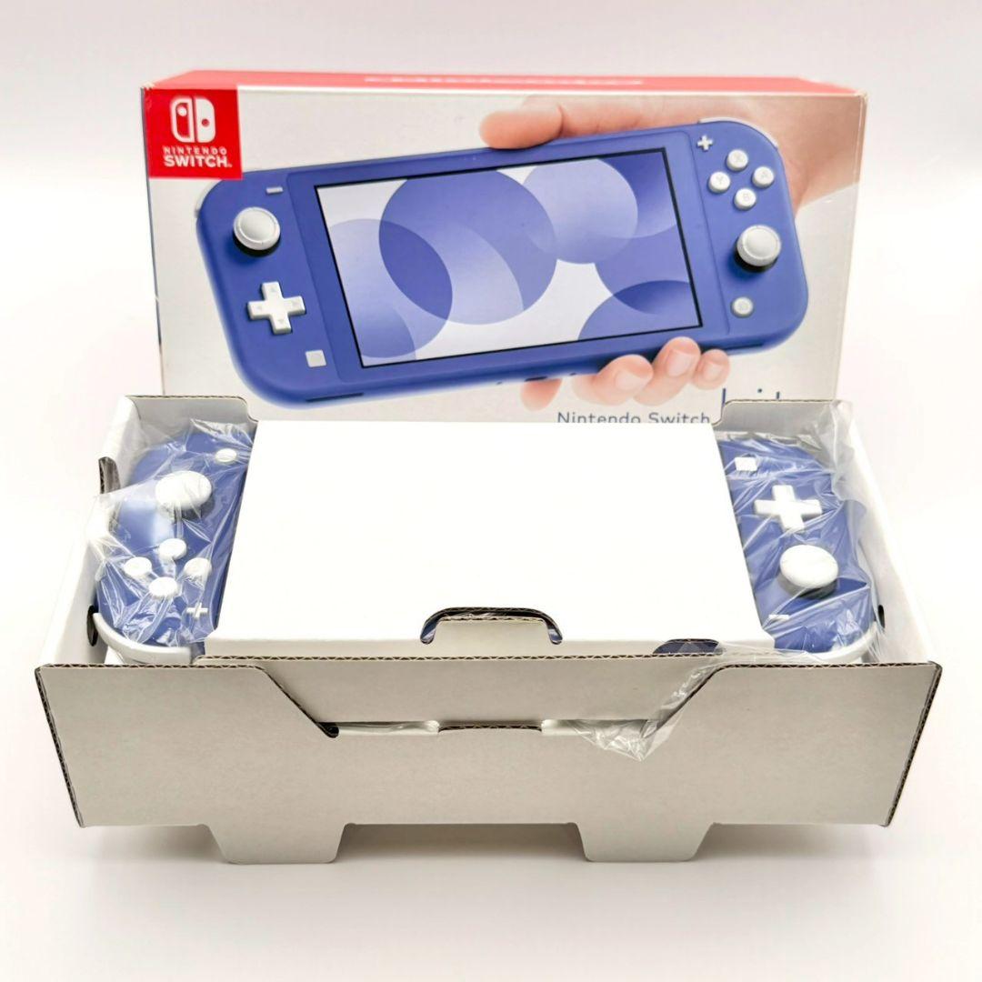 【美品】18 Nintendo Switch Lite ブルー 127-32