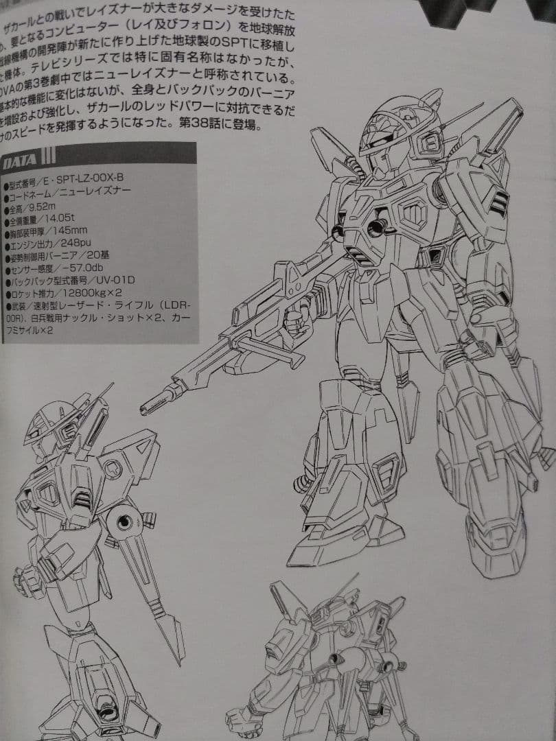 蒼き流星SPTレイズナー コンプリ一ト アート ワークス