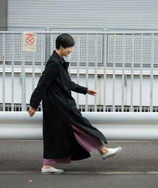 1782　あっこたん×キナル× fog linen work コート コラボ