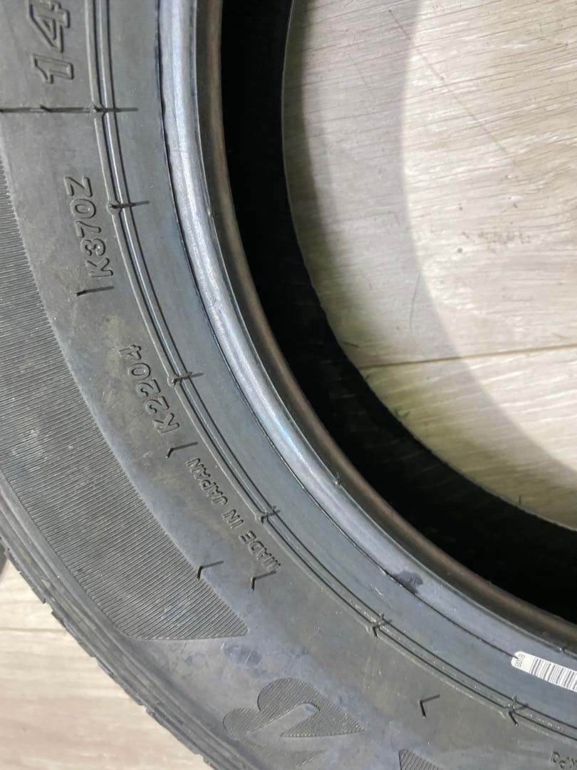 145/80R12 BRIDGESTONE K370 2025年　4本
