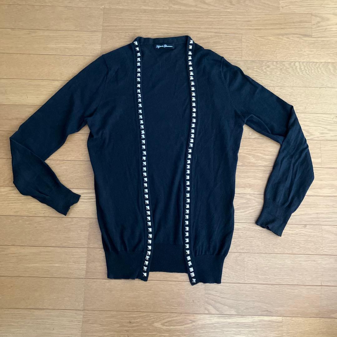 HYSTERIC GLAMOUR スタッズ カーディガン