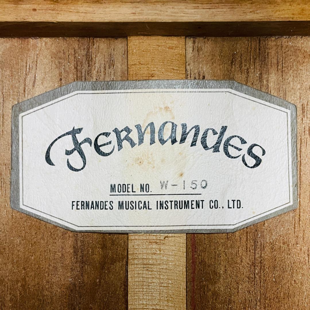 稀少 Fernandes W-150 アコースティックギター【整備品】