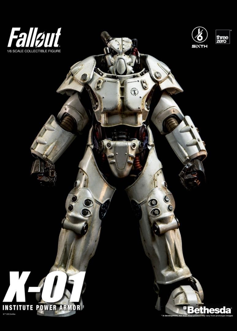 ThreeZero fallout 1/6 X-01 インスティチュートver