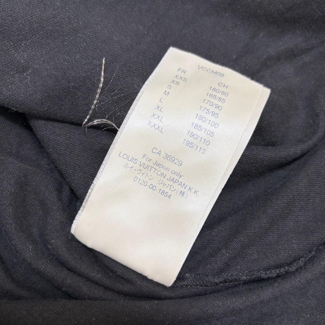 【s】Louis Vuitton スプレー チェーンプリント Tシャツ