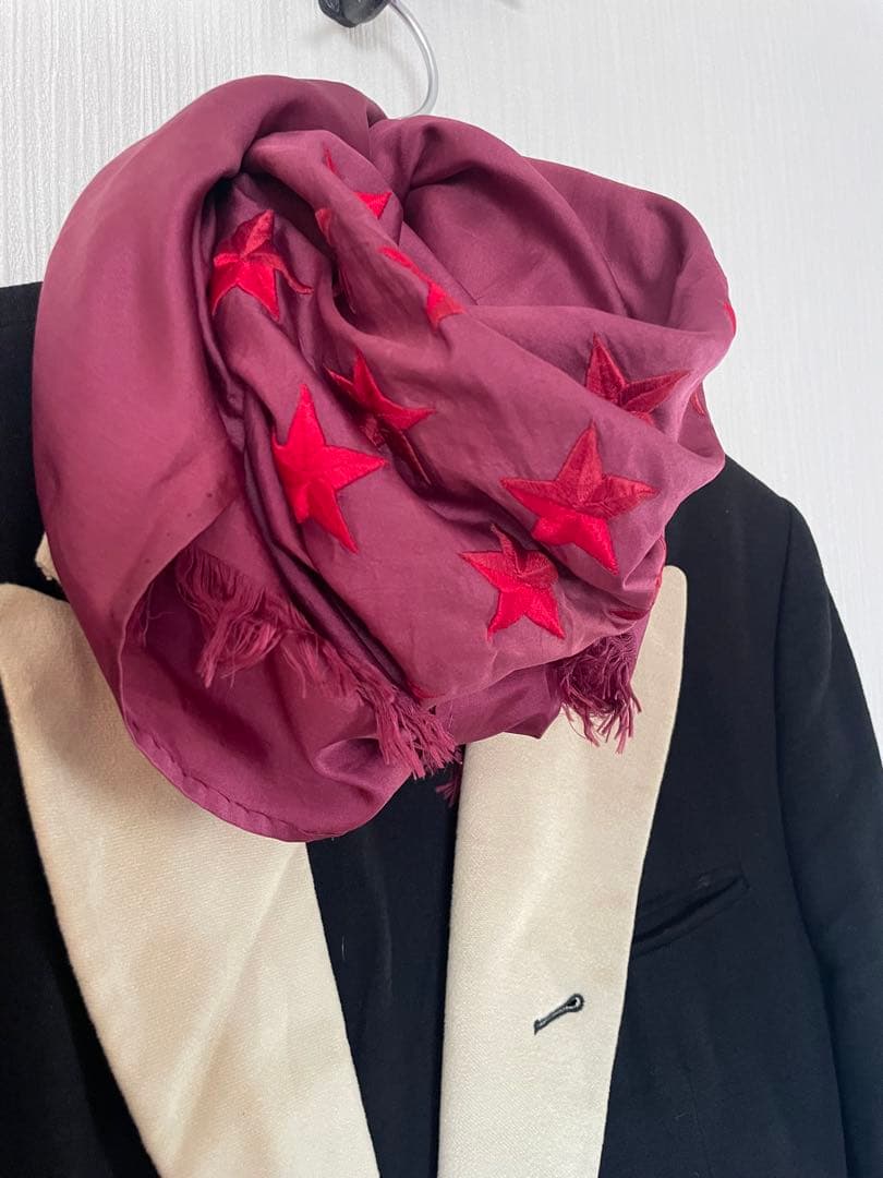 DRIES VAN NOTTEN シルク　ストール 大判